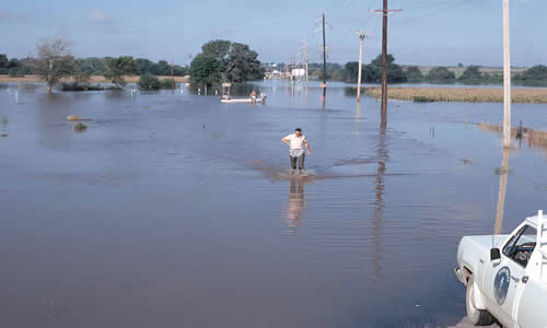 Flooded Roadway