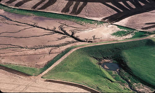 eroding field