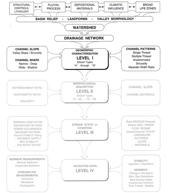 Rosgen flow chart